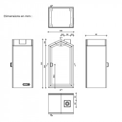 Cabine acoustique 1 personne dimensions