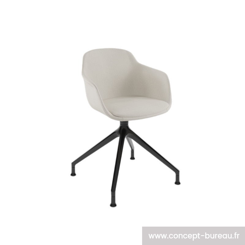 Fauteuil de réunion confortable AXIO