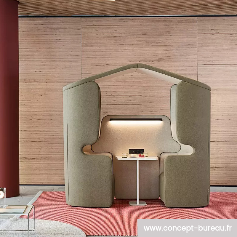 Alcove de bureau 2 personnes