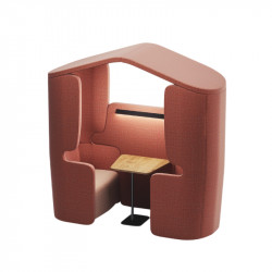 Cabine acoustique de bureau 2 personnes