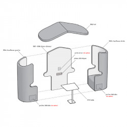 Alcove acoustique 2 personnes - COCOON